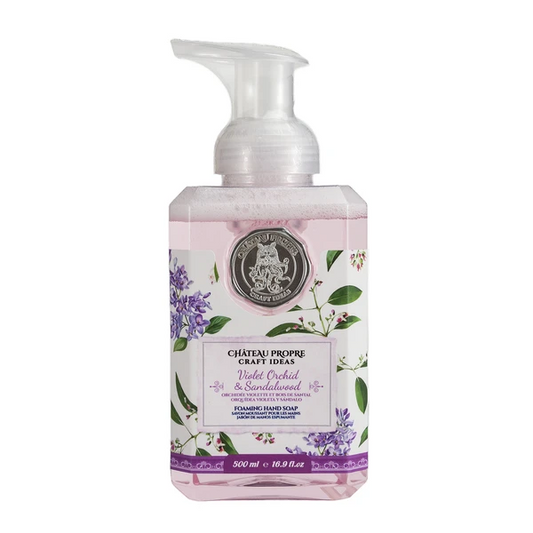 Chateau Propre Foaming Hand Soap 16.9 fl oz – Violet Orchid & Sandalwood 12/bx