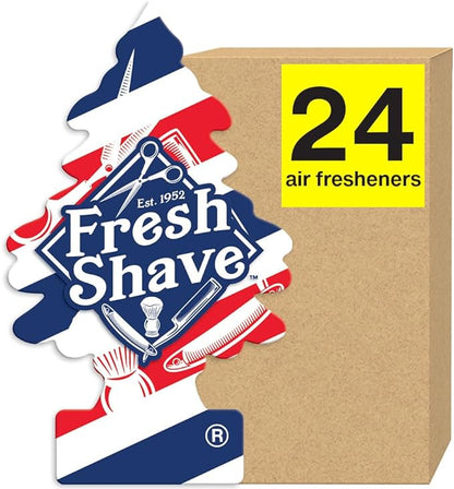 Little Tree Air Freshener Fresh Shave 24bx