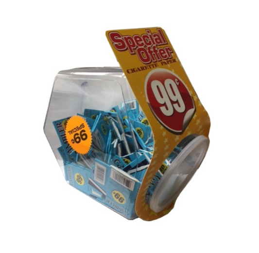Gambler Cigarette Paper Pre-Priced $0.99 90/Jar