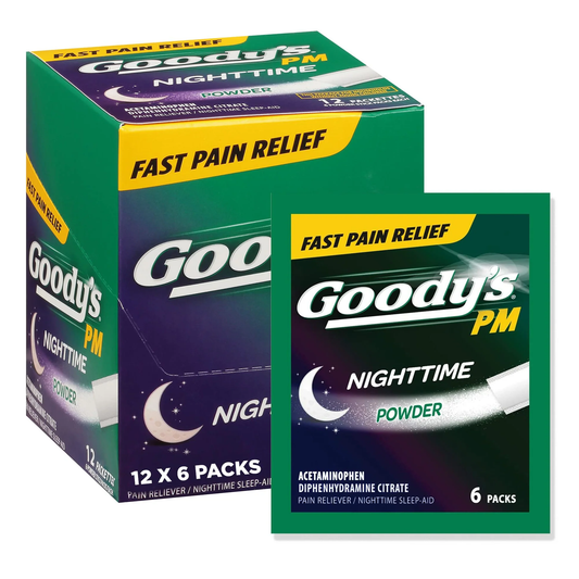 Goody's Pm 12-6pks