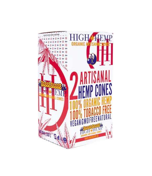 High Hemp Cones Bubble Gum 2pk 15/bx