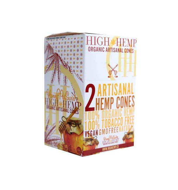 High Hemp Cones Honey Pot Swirl 2pk 15/bx
