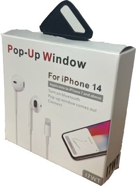 iPhone Headset Wired Ear Buds 6/bx