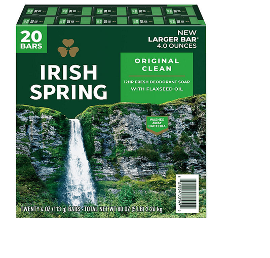Irish Spring 20 Bars