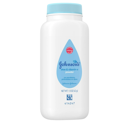 Johnson & Johnson Baby Powder 1.5oz 12/box