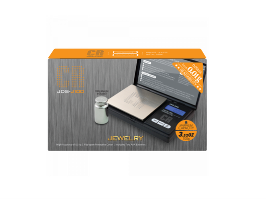 JDS-J100 Digital Scale With 100g Weight 0.01g-3.52oz