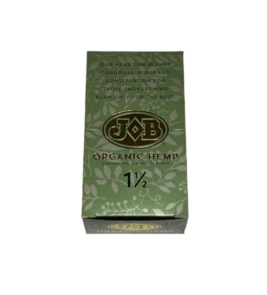 JOB Cigarette paper Organic Hemp 1.5 24/bx