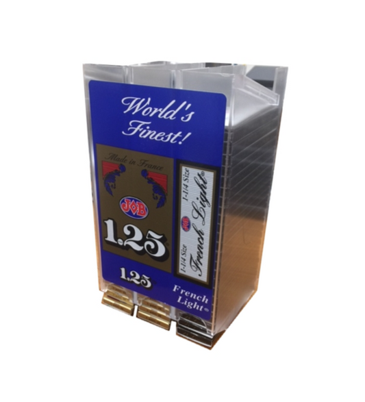 JOB Cigarette Paper 1.25 & French white 72ct Display