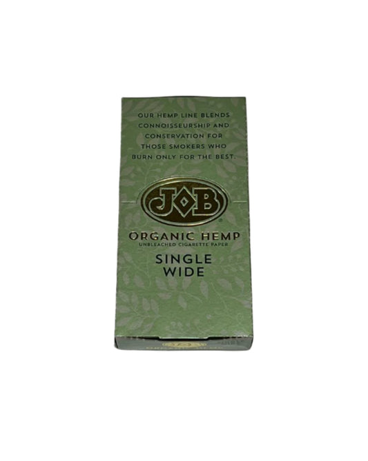 JOB Cigarette paper Organic Hemp Single Wide 24/bx