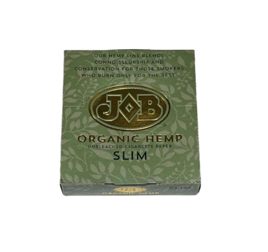 JOB Cigarette paper Organic Hemp Slim 24/bx