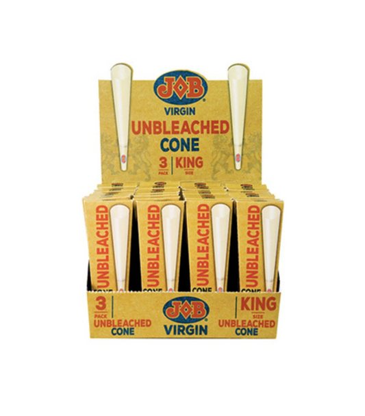 JOB Virgin King Size Cones 3pk 32/bx