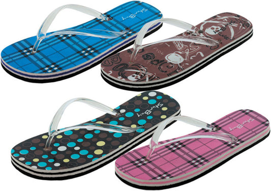 Wholesale Ladies Flip Flops 12bx