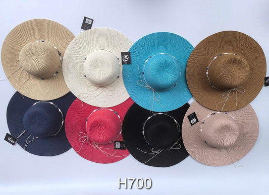 wholesale Womans Straw Hats 6/ct