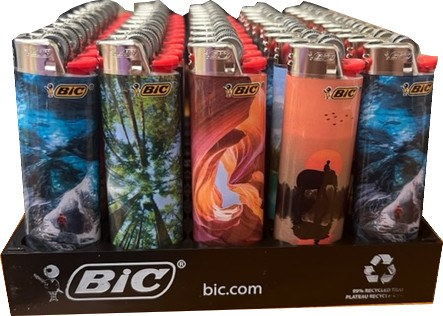 Bic Landscape Lighters 50ct