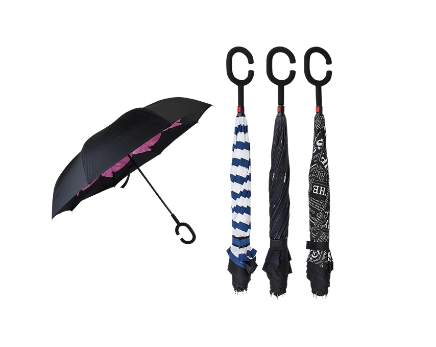 Double Layer Reverse Printed Large Umbrella 24/bx