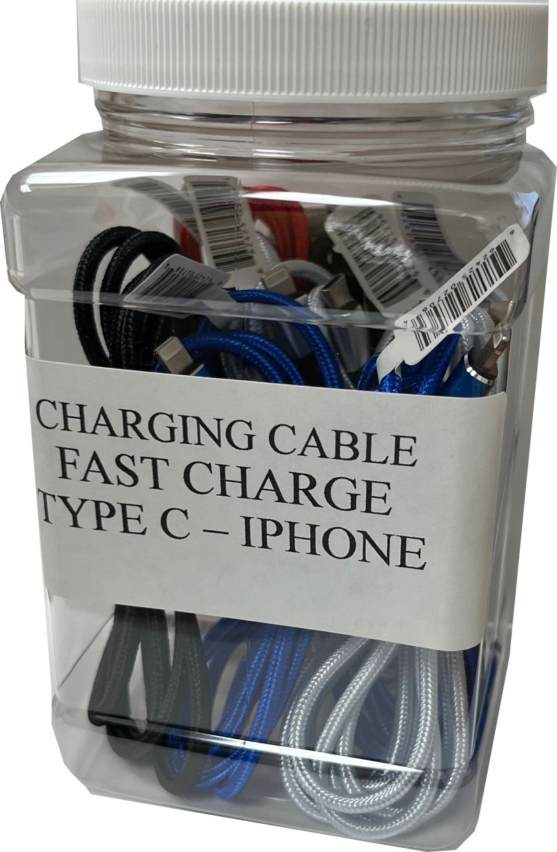 Type C to Iphone Cable 12/ct