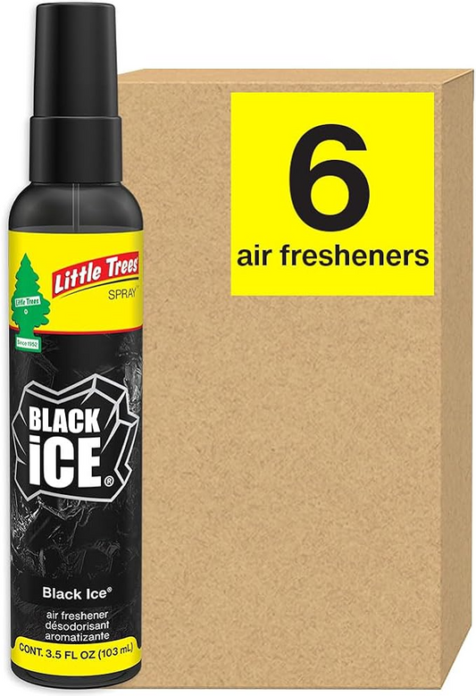 Little Tree Pump Spray 3.5oz 6bx Black Ice