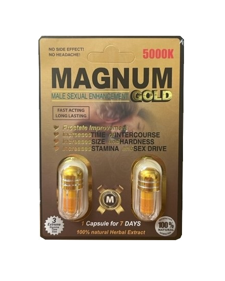 Magnum Gold 5000k 2pk 24/bx