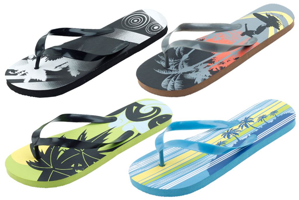 Wholesale Men's Flips Flops 12/bx