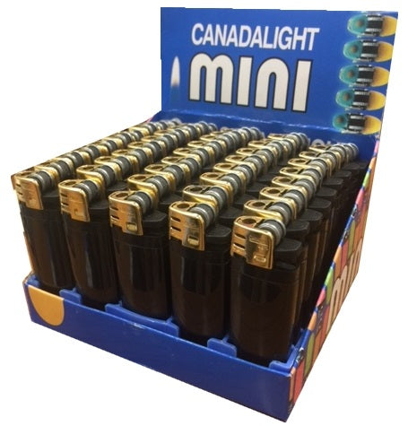 Mini Black & Gold Lighters