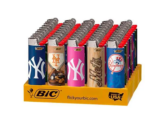 Bic MLB Mets & Yankees Lighters 50ct