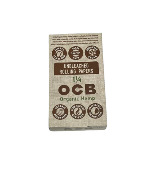 OCB Organic Hemp 1.25 Rolling Papers 24/bx