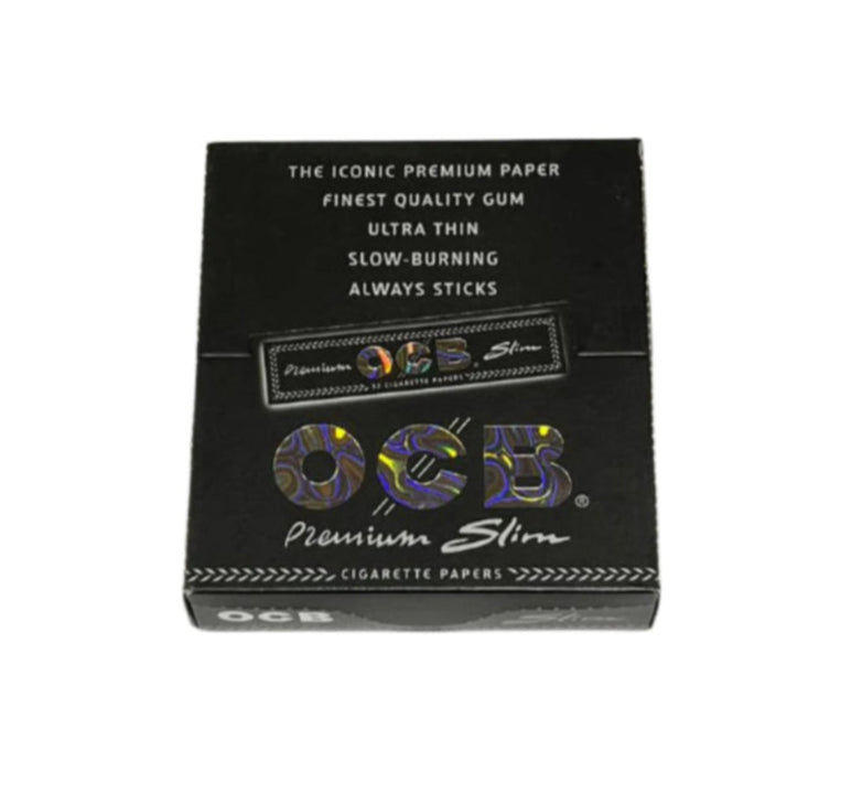 OCB Premium Slim Rolling Papers 24/Bx