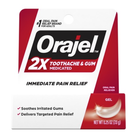 Orajel Toothache & Gum Pain Relief 6/pk