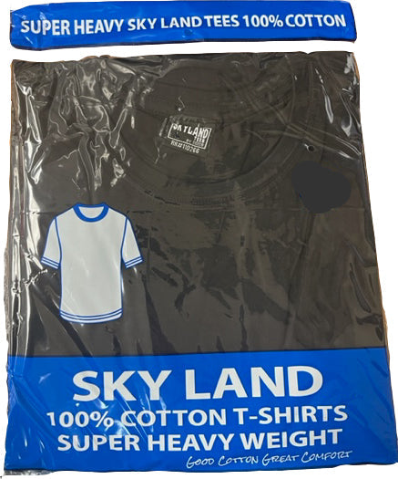 Plain Black T-Shirts 6/bx
