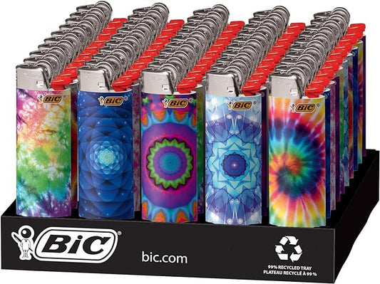 Bic Psychedelic Patterns Lighters 50ct