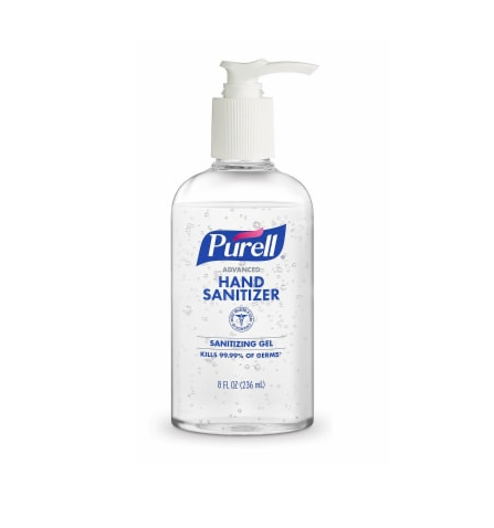 Purell Hand Sanitizer 8oz 12/bx