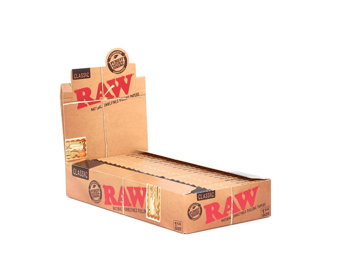 wholesale Raw Classic 1.25 Cigarette Paper 24/bx