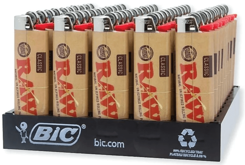 Bic Raw Classic Lighters 50ct