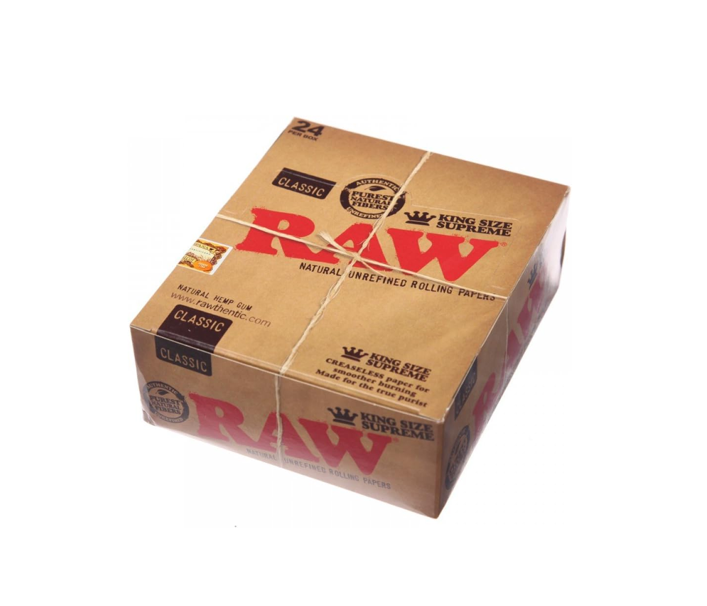 wholesale Raw Classic King Supreme Cigarette Paper 24/bx