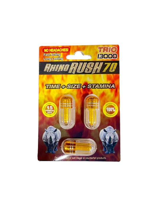 Rhino Rush 70 For Men 15/Box