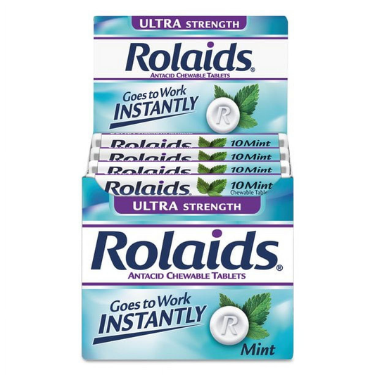 Rolaids Ultra Strength Mint 12/Rolls