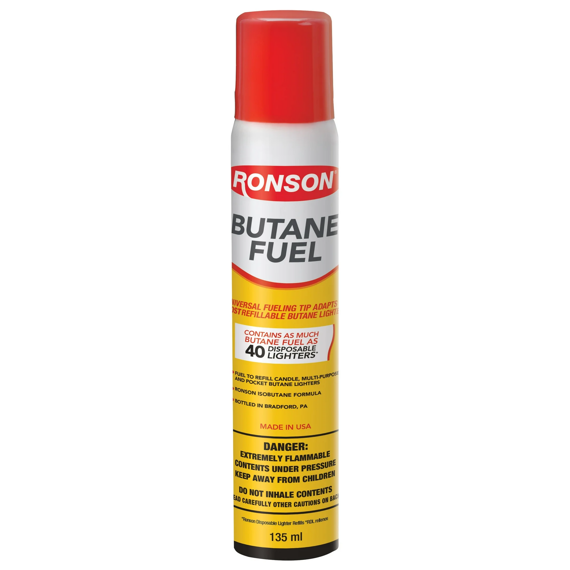 wholesale Ronson Butane Fuel 135ml 12/bx