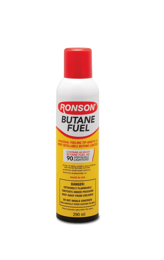 wholesale Ronson Butane Fuel 290ml (9.8oz) 12/bx