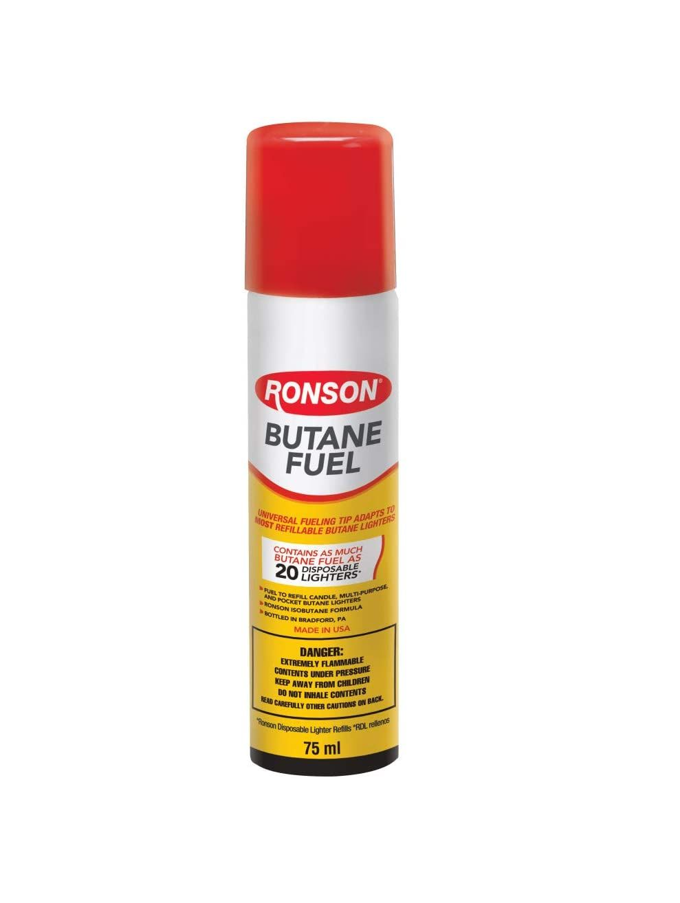 wholesale Ronson Butane Fuel 75ml (2.5oz) 12/Bx