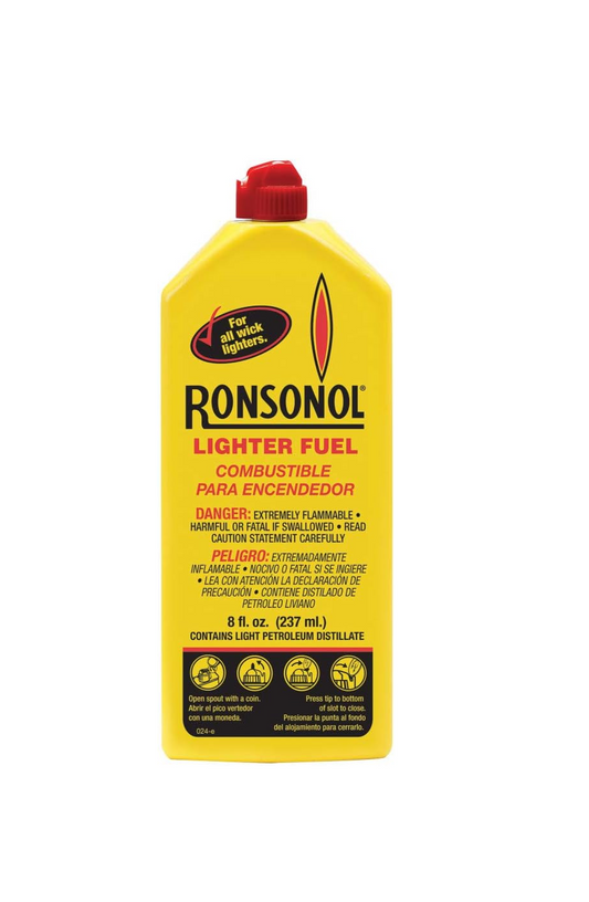 Ronson Lighter Fluid 8oz 12/bx