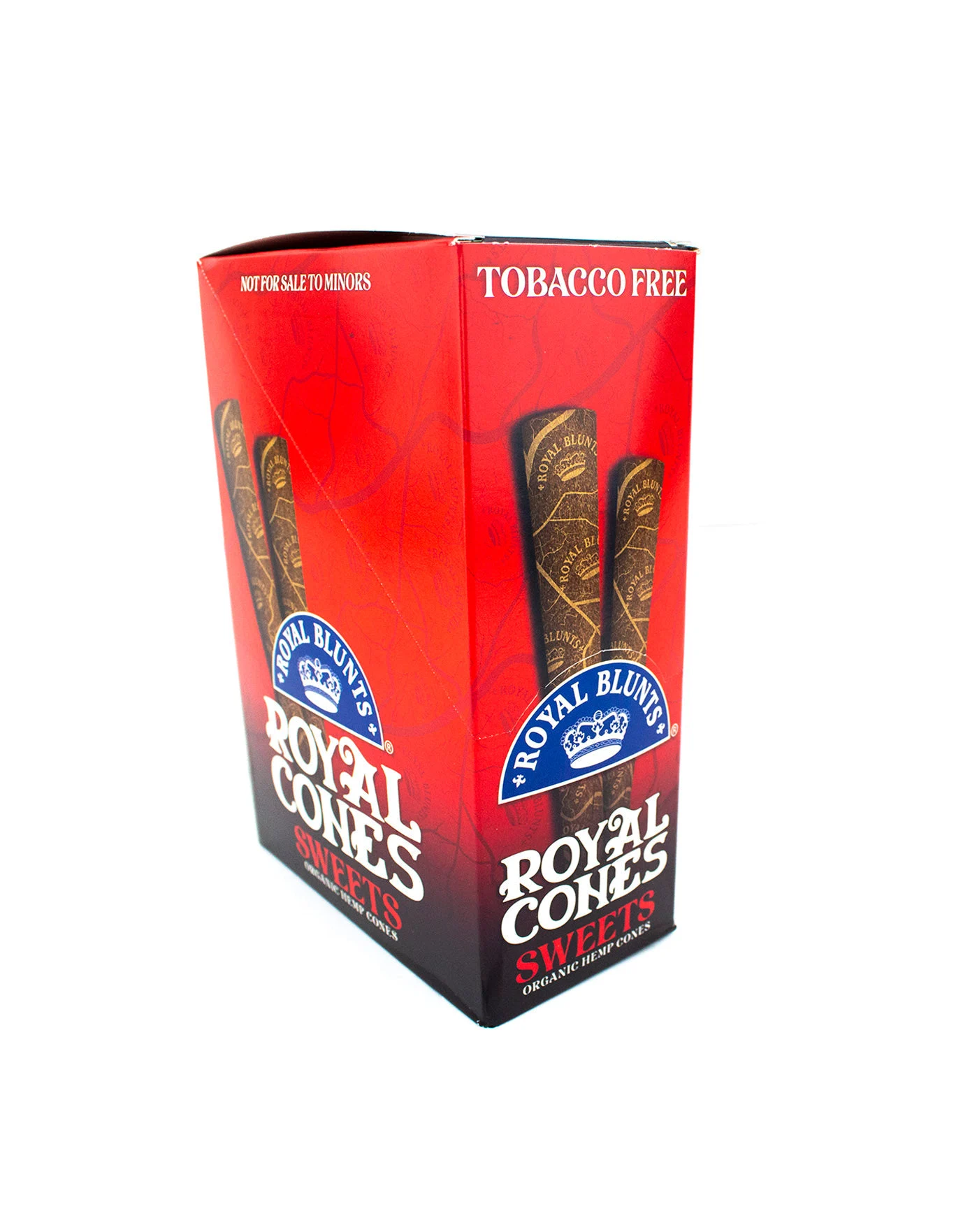 Royal Blunts Organic Hemp Cones Sweets 2pk 10/bx
