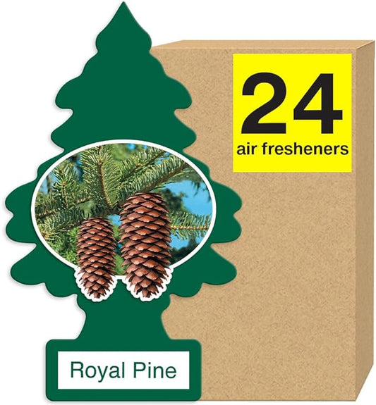 Little Tree Air Freshener Royal Pine 24bx