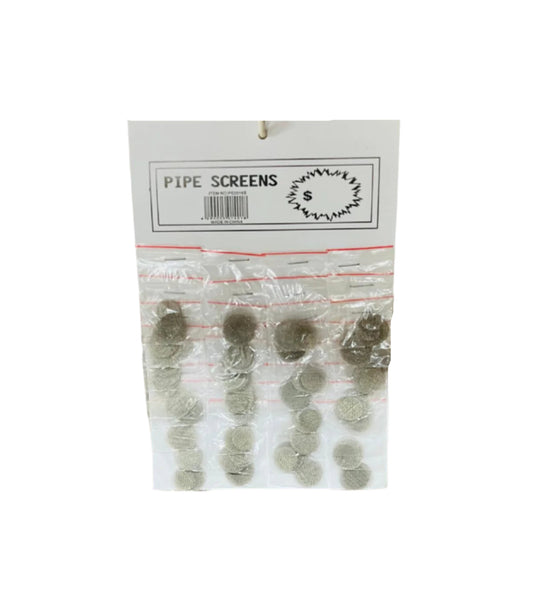 Silver Pipe Screens 32/card