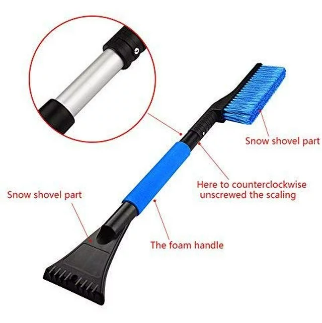 Snow Brush Extendable 12/bx