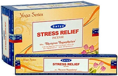 Nag Satya Incense Stress relief  15g 12/bx