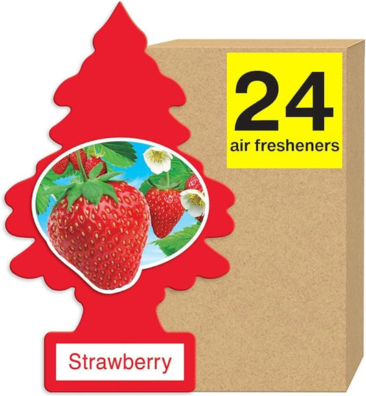 Little tree Air Freshener Strawberry 24bx