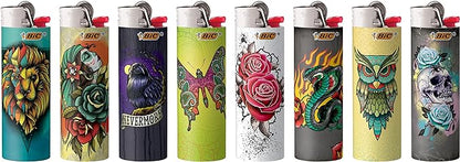 Bic Tattoo Lighters 50ct
