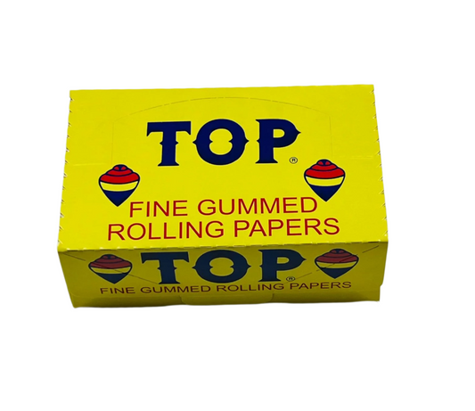 Top Fine Gummed Rolling Cigarette Paper 24/bx