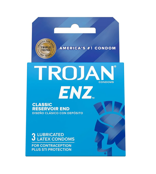 Trojan Lubricated 3pk 12bx
