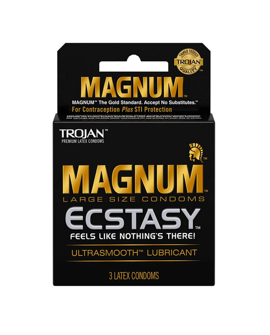Trojan Magnum Ecstasy 3pk 12bx